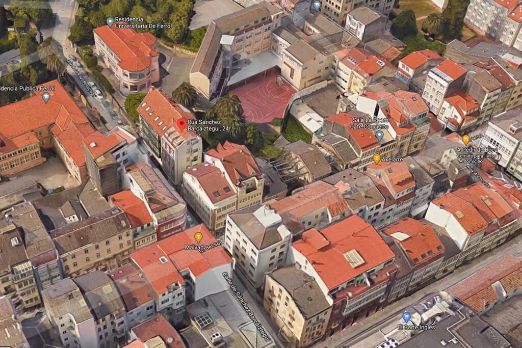 Apartamento Completamente Equipado Centro Ferrol Buitenkant foto